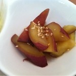 スープ喫茶 bibi - デザート？お惣菜？とにかくめちゃくちゃ美味しいサツマイモ♪