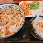 丸亀製麺 - 鬼おろし肉ぶっかけ