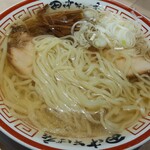 中華そば専門 田中そば店 - 麺の感じ