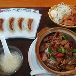 中華居酒屋 - ホンメンジーミーファン定食