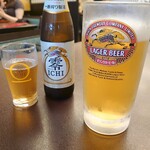 富松うなぎ屋 - ビールとノンアルコールビール