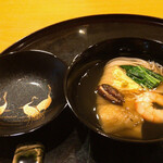 懐石料理 はし本 - 見目麗しいそうめんは初体験♡
      蒸した車海老がとても美味しくてハッとした