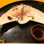 懐石料理 はし本 - 味と器に魅了される お造り