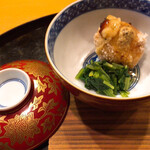 懐石料理 はし本 - 本当に甘みが凝縮された【新馬鈴薯饅頭】