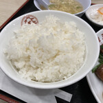 大阪王将 - (ごはんセット)ライスの量はこれくらい