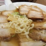 喜多方ラーメン 坂内 - 焼豚ラーメン・表情。