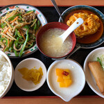 栄盛 - 青椒肉絲定食