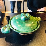 徳山鮓 - 今度は色違いのすっぽんの鍋が！