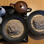 つつみ庵 - ざる蕎麦+おかわり