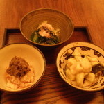 蕎麦 たじま - 野菜小鉢