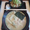 Uchida Ramen - チャーシューメン(ワンタントッピング)と高菜チャーシュー丼