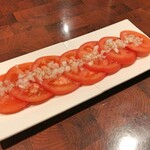 もっちゃん家 - トマトサラダ