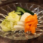 金町製麺 - 浅漬け　400円