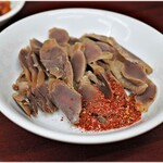 味楽 - サービスでもらった砂肝も美味い♪