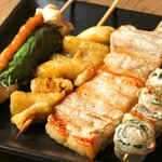彩羽 - 串焼き鳥　盛り合わせ