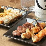 彩羽 - 串焼き鳥　盛り合わせ