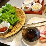 創作韓国料理マダン - 鹿児島県産の黒豚