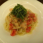 PASTAVOLA - 大場とズワイガニ（しらす入り）オイル系パスタ