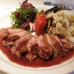 マザーエスタ - 鴨のロースト　無花果の赤ワインソース