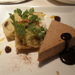 マザーエスタ - レーズンのパウンドケーキとバナナのセミフレッド