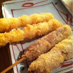 串カツ 青山七丁目 - アッサリしてて食べ過ぎちゃう（＾∇＾）