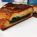 きみかげ - パンオショコラ　断面