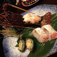 石焼料理 木春堂 - 店の人が焼いてくれた