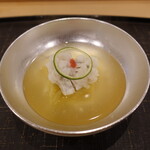 あま木 - 鱧と茄子のお椀