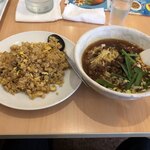 Kirinrou - ラーメンセット  ニンニク炒飯・台湾ラーメン