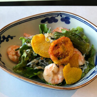 一舞庵 - 野菜チップスがサクサクで美味しかった