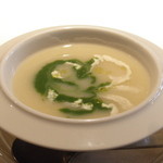 マザーエスタ - ジャガイモとほうれん草のポタージュ