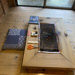 ろばたやき山ろく - 一人席