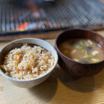 ろばたやき山ろく - 炊き込みご飯