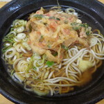 ふじ - かき揚げそば＋おろしショウガ