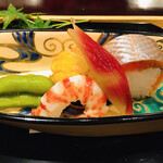 壽山 - チップの棒鮨