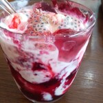 大阪ハラールレストラン - ブドウゼリー入り