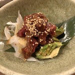 Nobosemon - 桜肉とアボカドのタルタルユッケ