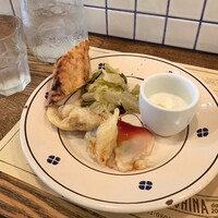 トラットリア ラ タルタルギーナ - 前菜盛り合わせ