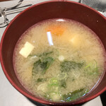 お食事処　とんとん　奈良香芝店 - 味噌汁