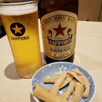 珍来亭 - ビール(おつまみ付き)