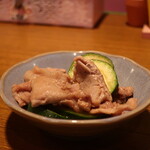 リビングバー tutu - 豚肉とズッキーニの炒め物