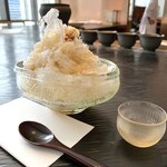 櫻井焙茶研究所 - 焙じ茶のかき氷