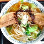 ばかうま食堂 駒どりや - 醤油ターローチャーシューメン‼️