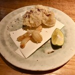 酒井商会 - 鱧とピーナッツもやしの天ぷら