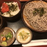 Obako Soba - ざる蕎麦定食  880円