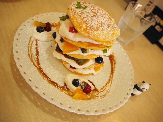 カフェドゥスヴェニール Cafe De Souvenir 上本郷 パンケーキ 食べログ