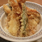 夢庵 - 天丼