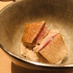 紀尾井町 三谷 - ノドグロ×ごまふぐ白子リゾット