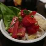 炭火焼酒亭ローリンストーン - 冬野菜の自家製ピクルス