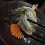 炭火焼酒亭ローリンストーン - お新香喰らう